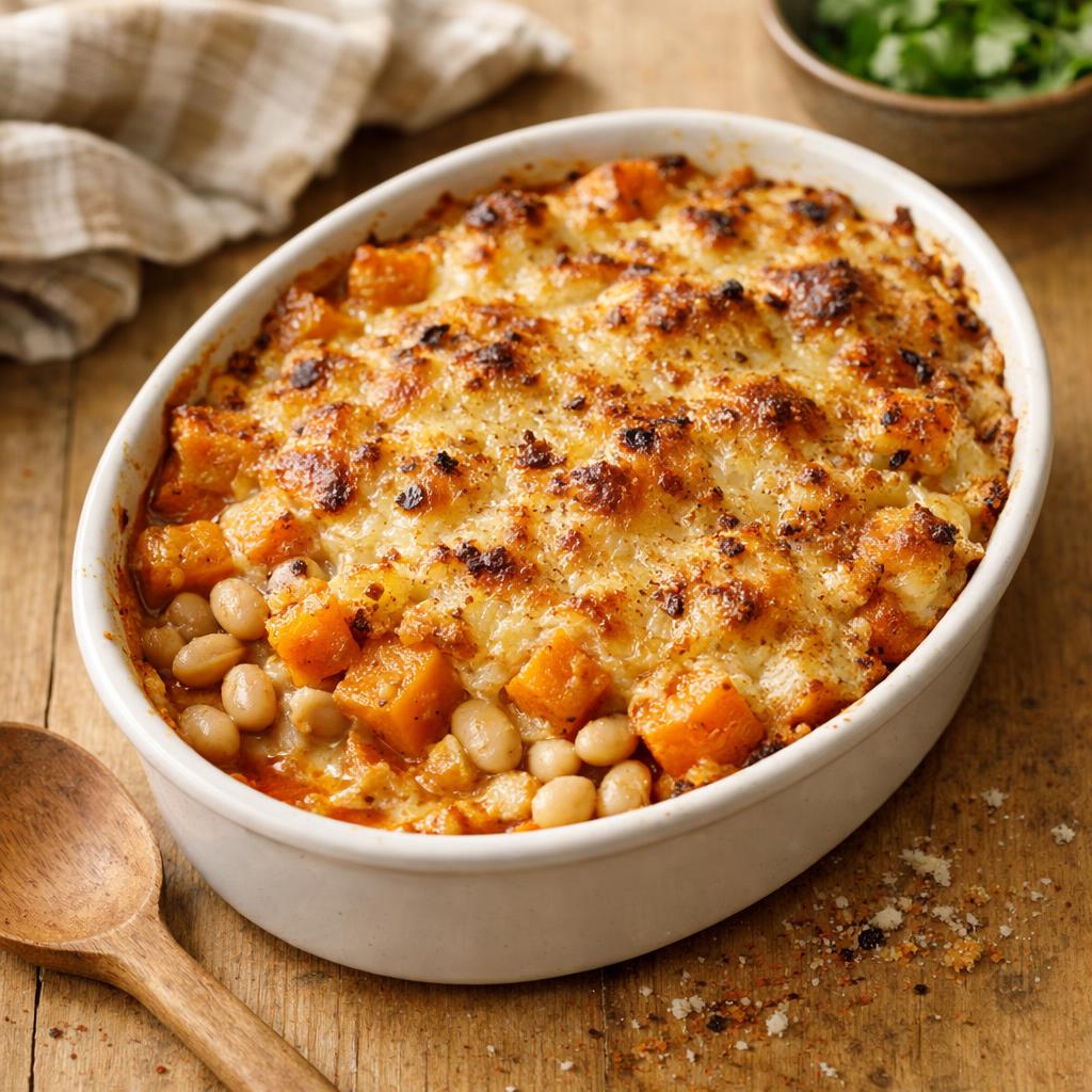 gratin butternut chili