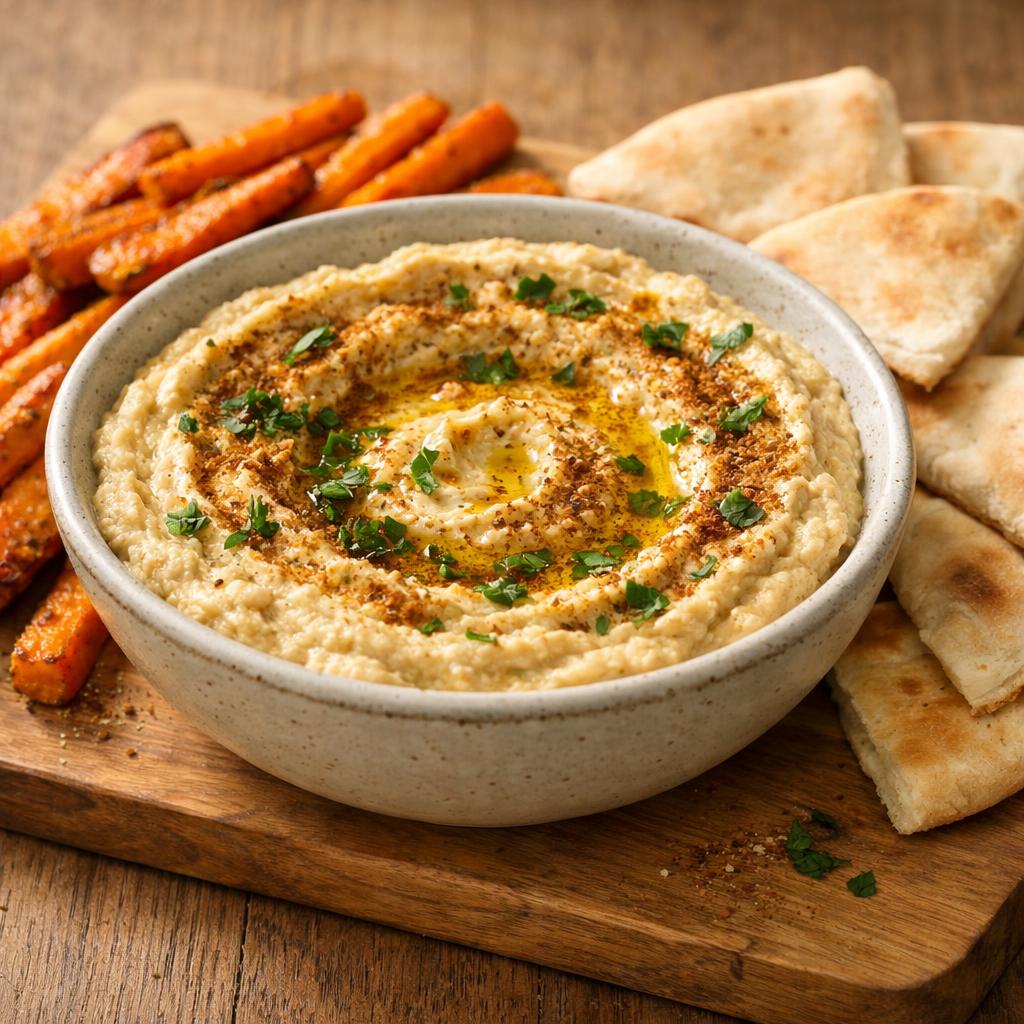 Houmous maison épicé