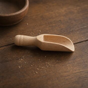 Pelle à vrac bois 10 cm - Les Épices Curieuses