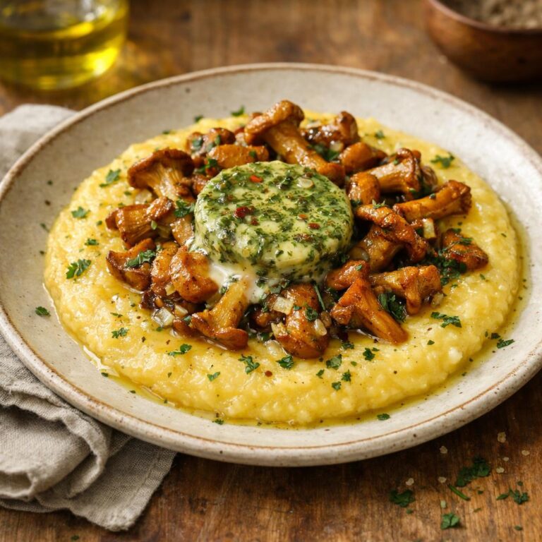 polenta au chimichurri