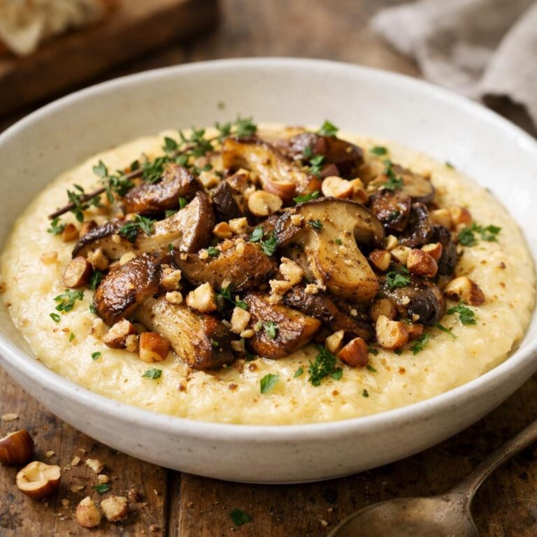 Polenta à la muscade