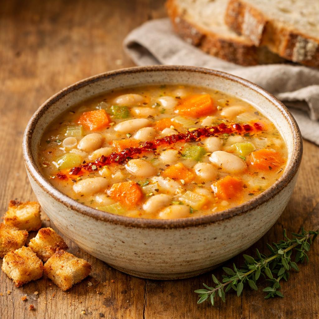 Potage haricots blancs