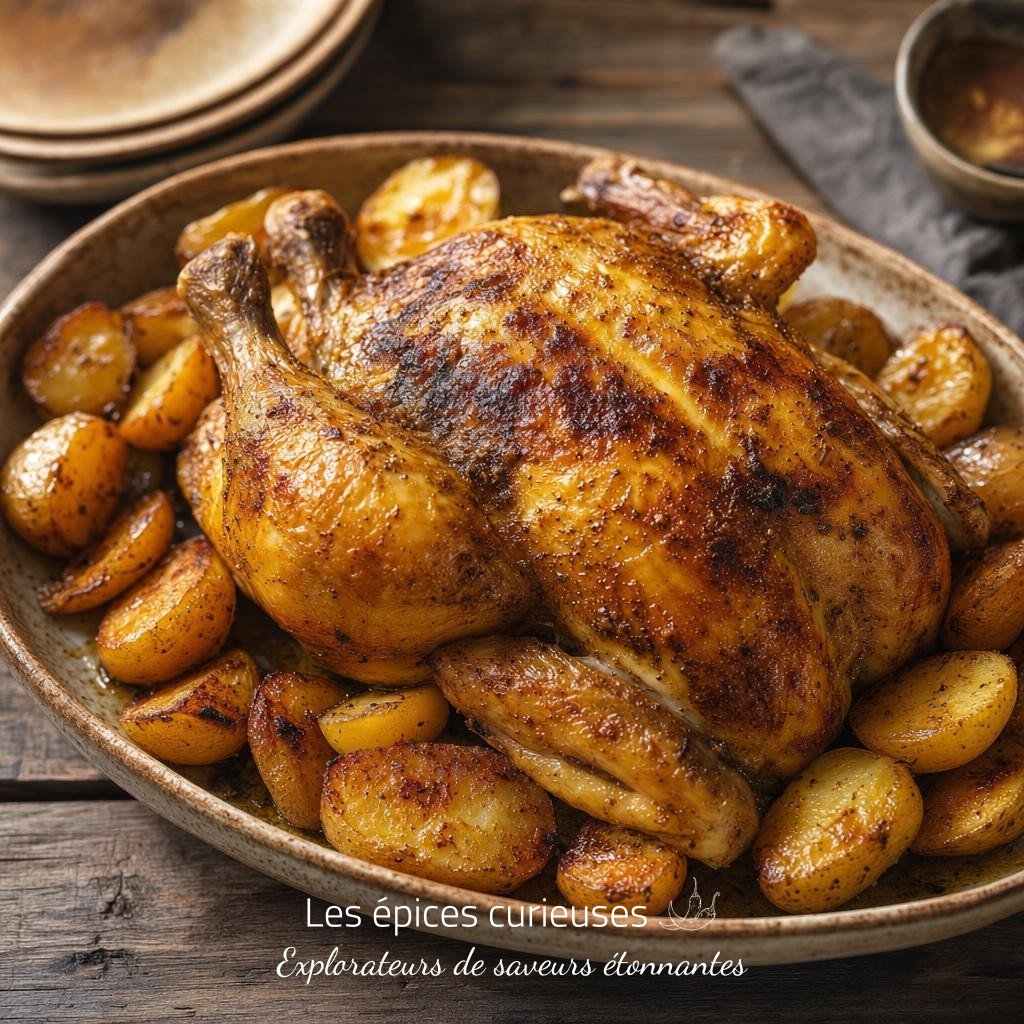 Poulet rôti de ma Mamie ! - Les Épices Curieuses