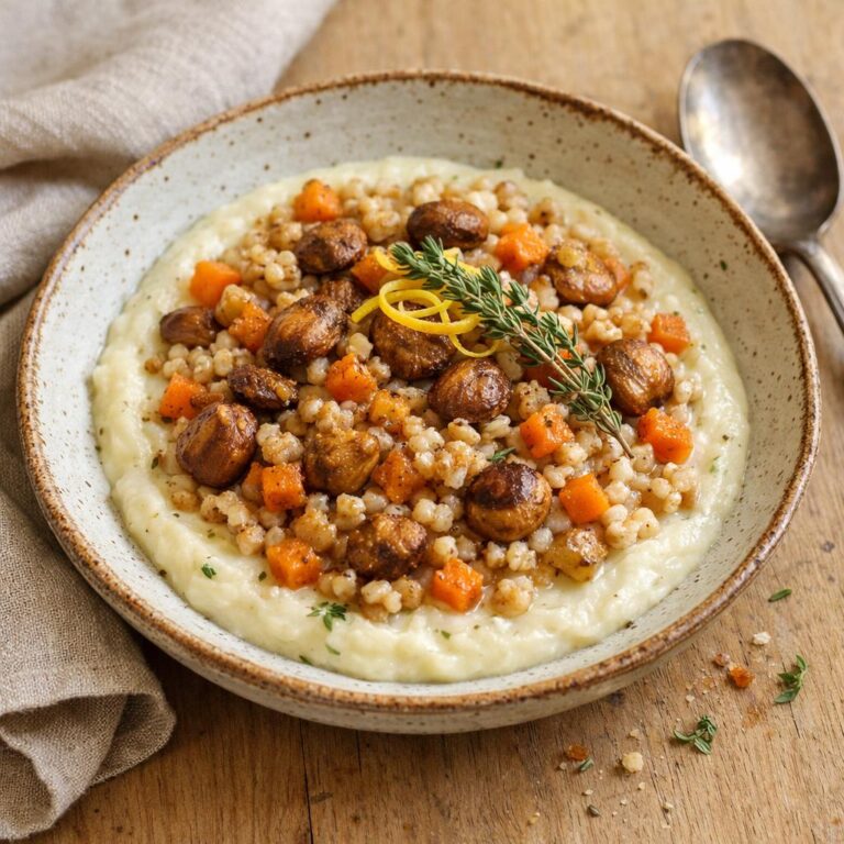 Risotto d'épeautre crémeux
