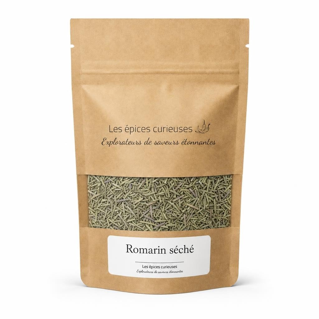 Romarin séché - Packaging - Les Épices Curieuses