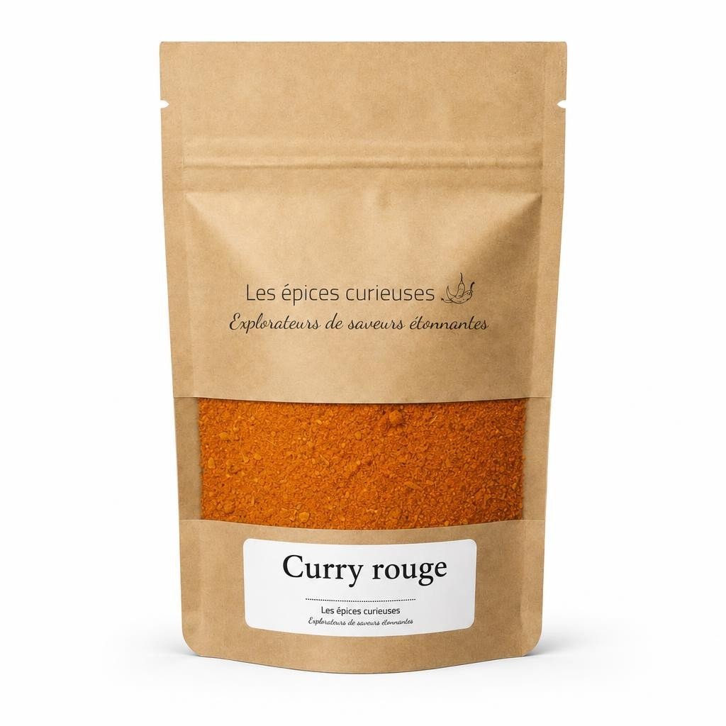 Curry rouge - Packaging - Les Épices Curieuses