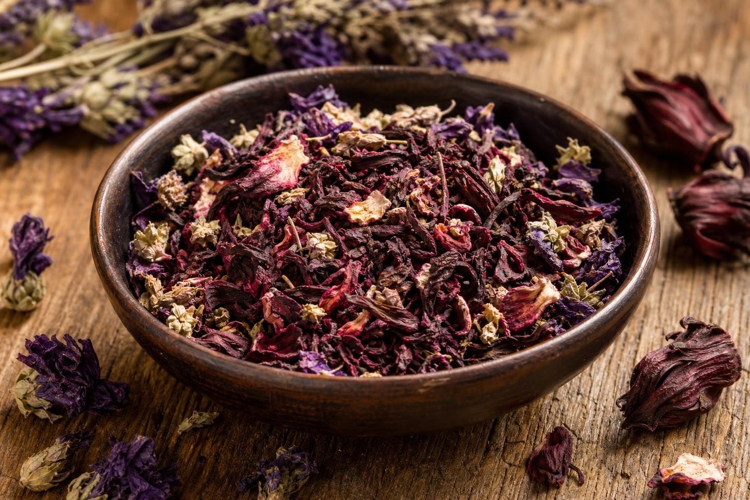 Infusion Gin Violet – Mauve & Hibiscus - Les Épices Curieuses