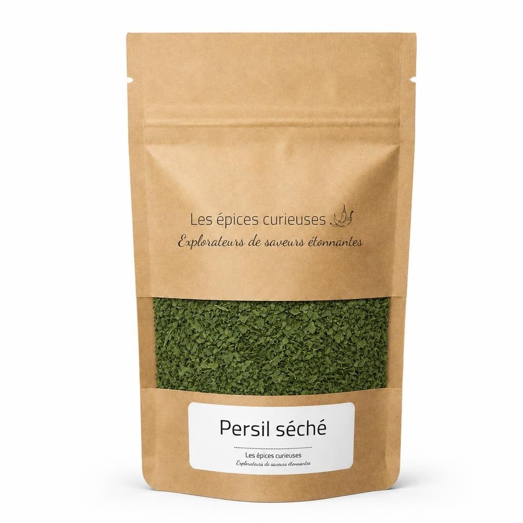 Persil séché - Packaging - Les Épices Curieuses